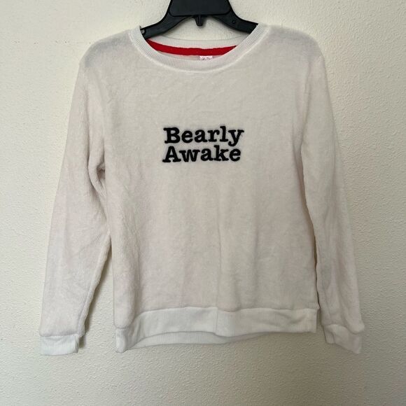 So Intimates Bearly Awake Pullover Top Super Soft Loungewear size M - Picture 1 of 4